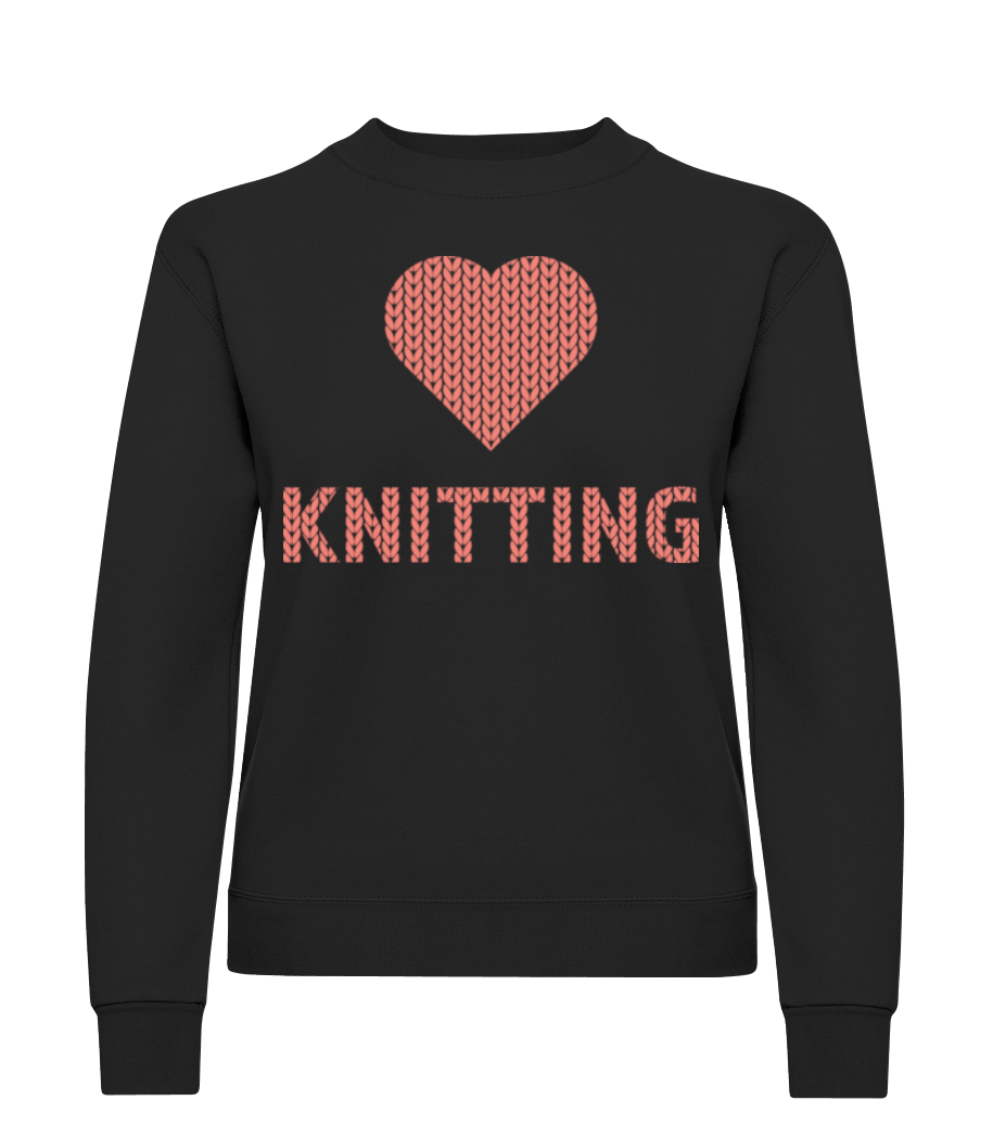 Love Knitting · Sweatshirt Femme