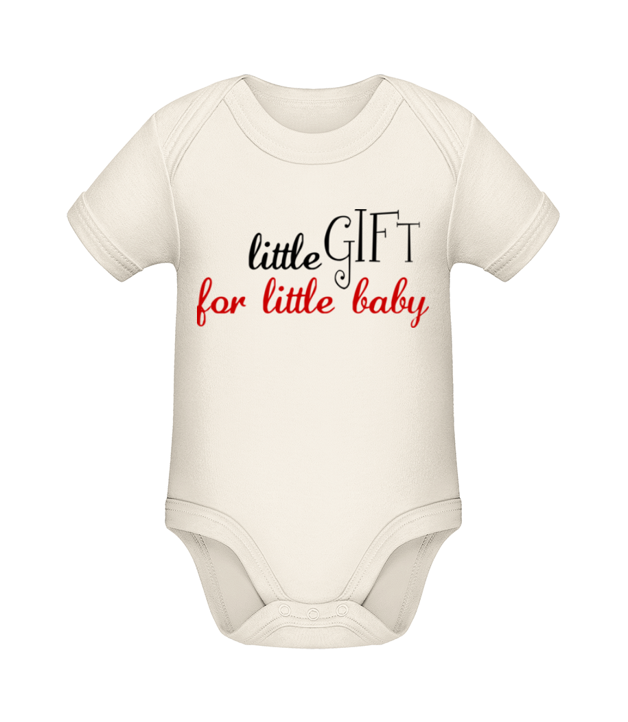 Little Gift For Little Baby · Body manches courtes bio