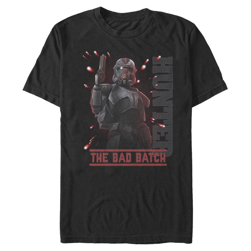 Star Wars - The Bad Batch - Portrait Hunter Batch - Männer T-Shirt