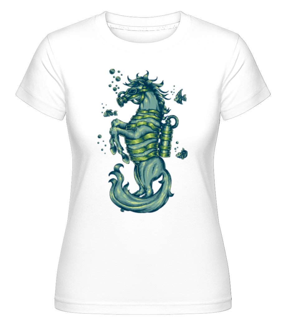Cheval Avec Masque À Gaz ·  T-shirt Shirtinator femme