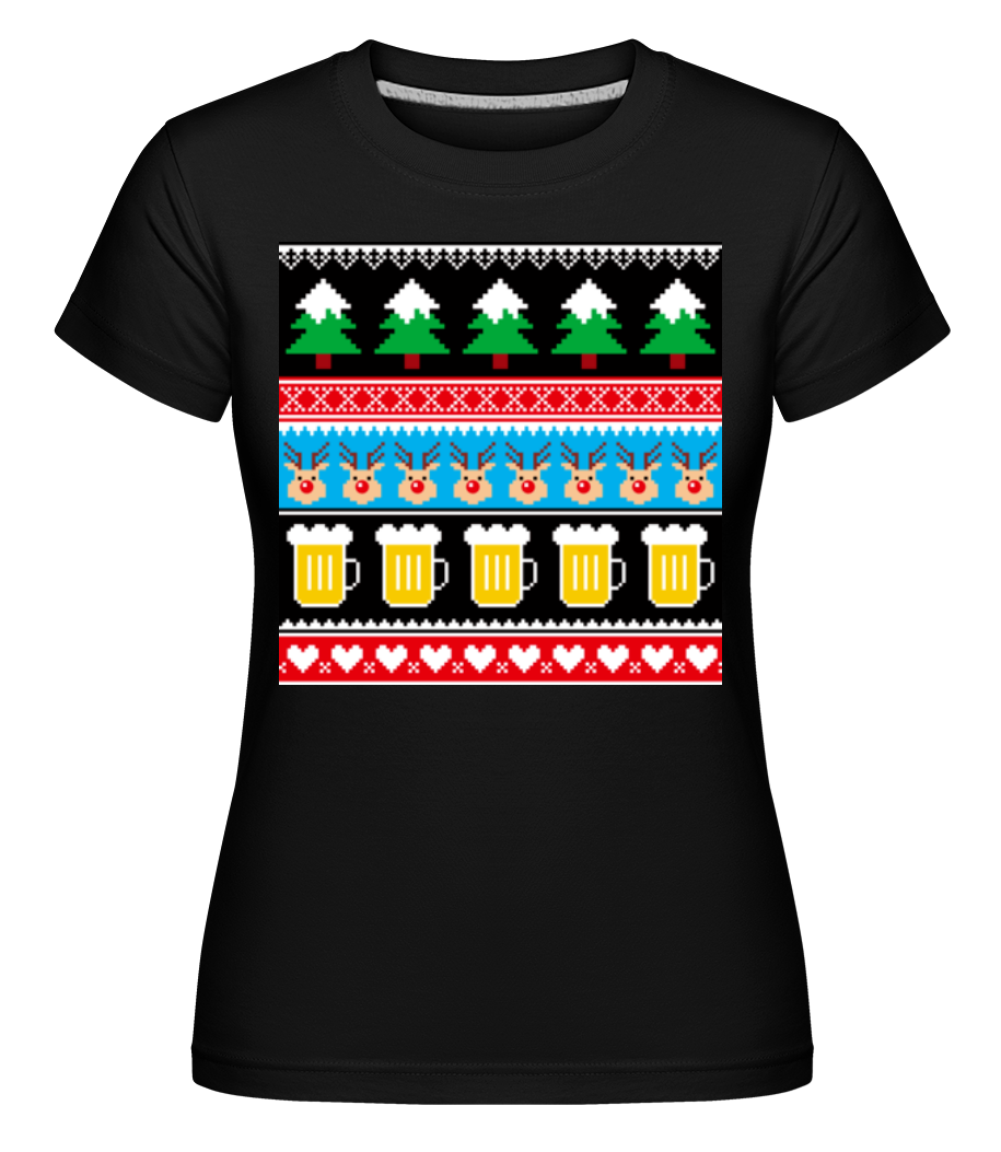 Ugly Christmas Symbols ·  T-shirt Shirtinator femme