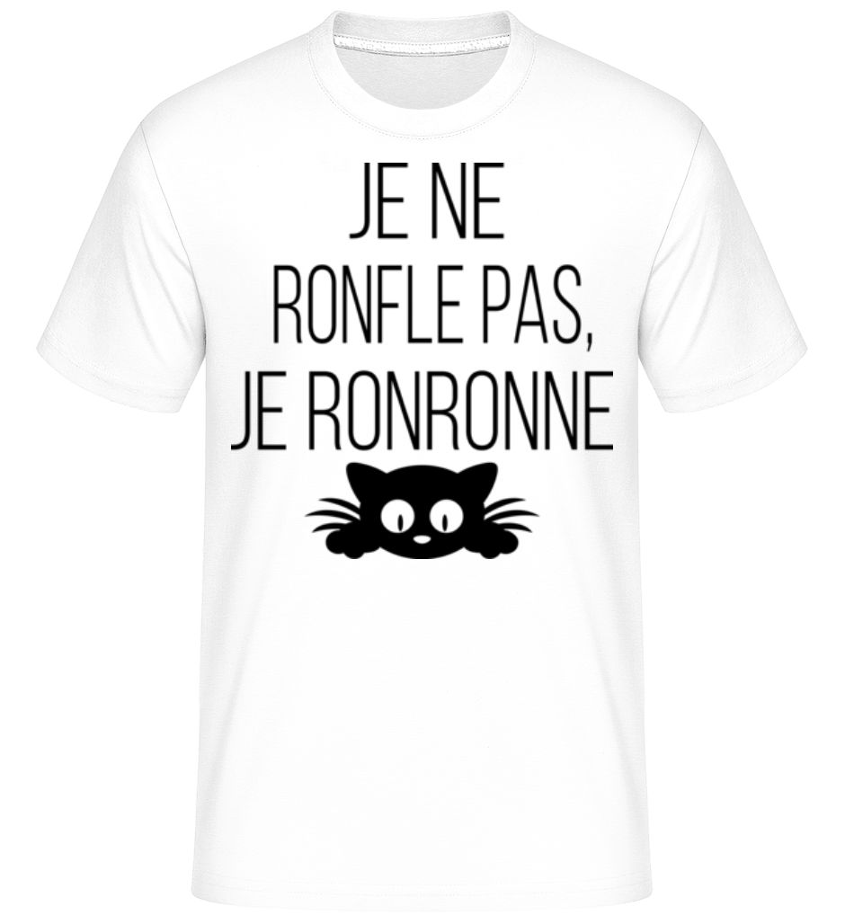 Je Ne Ronfle Pas ·  T-Shirt Shirtinator homme
