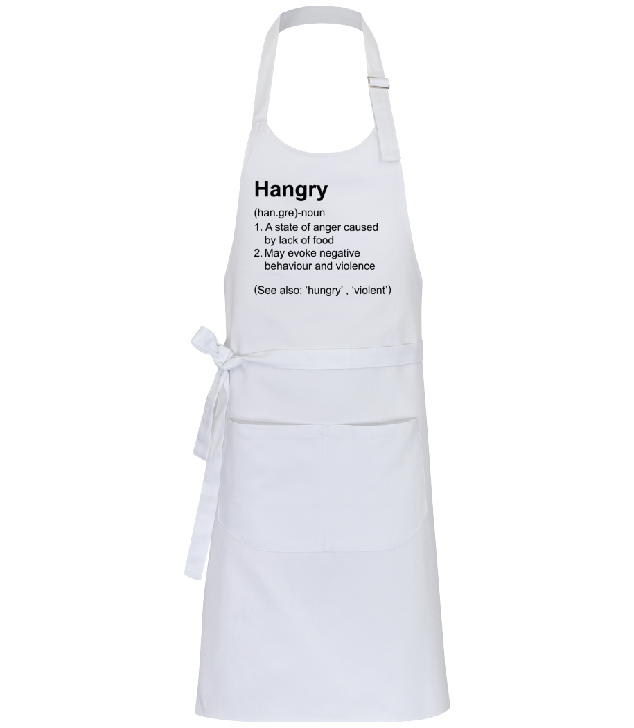 Hangry Definition · Tablier professionnel