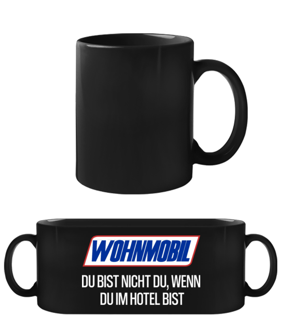 Wohnmobil · Schwarze Tasse