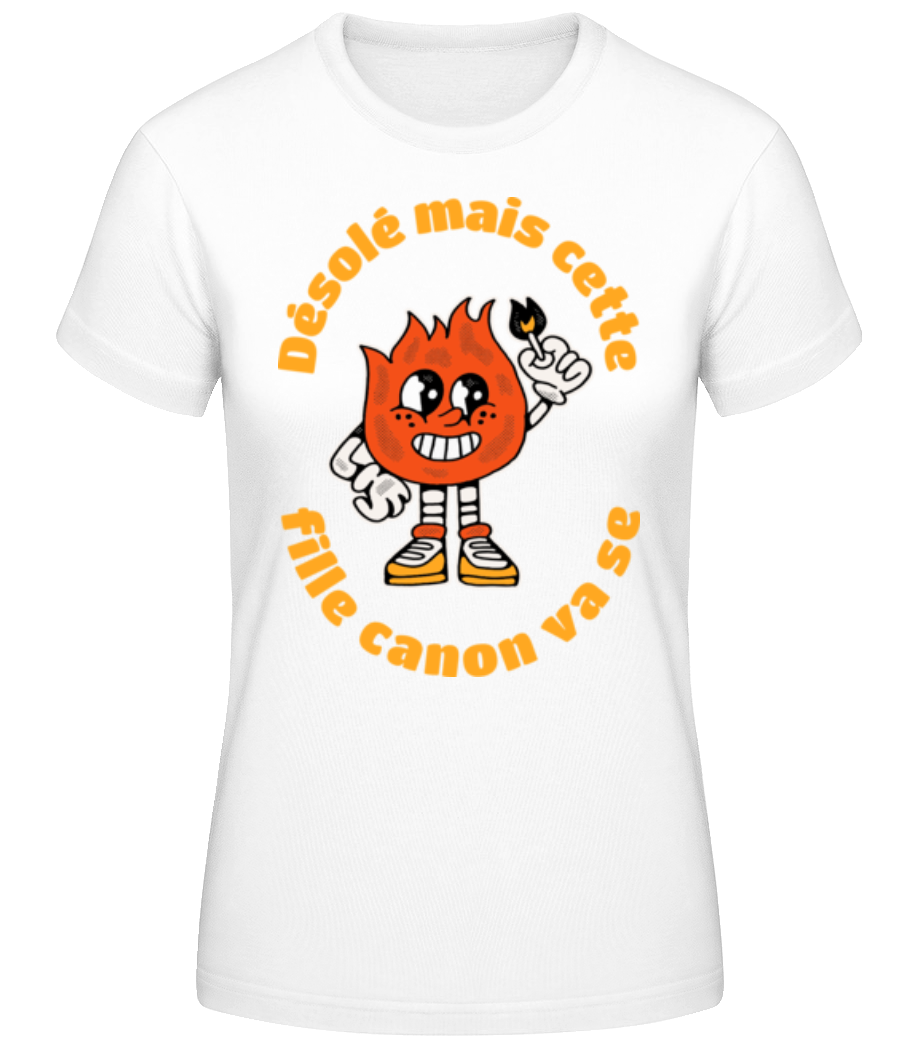 Désolé Mais Cette · T-shirt standard Femme