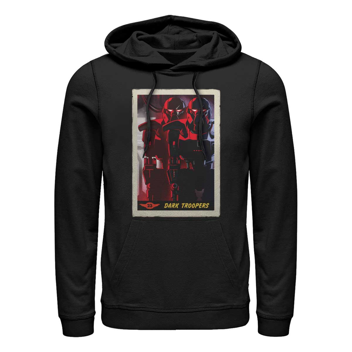 Star Wars - The Mandalorian - Dark Troopers Dark Trooper Card - Unisex Sweat à capuche