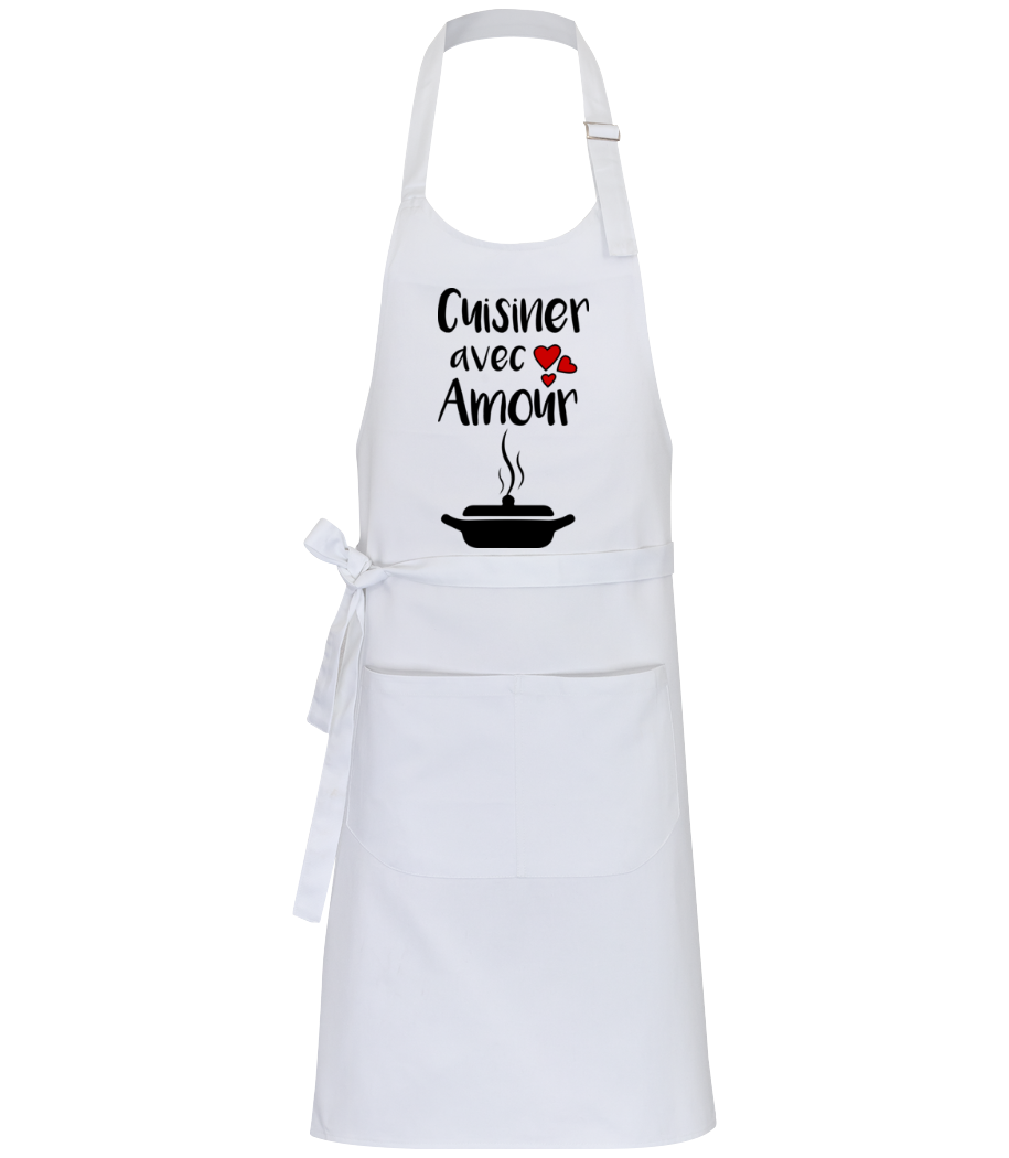 Cuisiner Avec Amour · Tablier professionnel