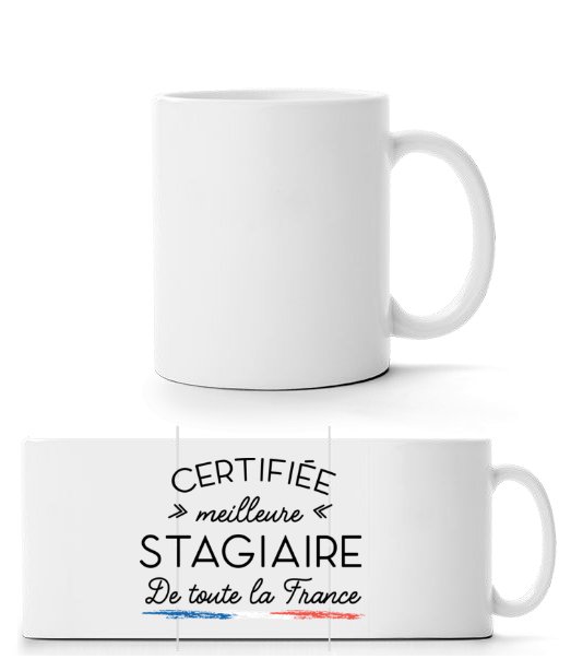Certifiée Meilleure Stagiaire De Toute · Mug panorama
