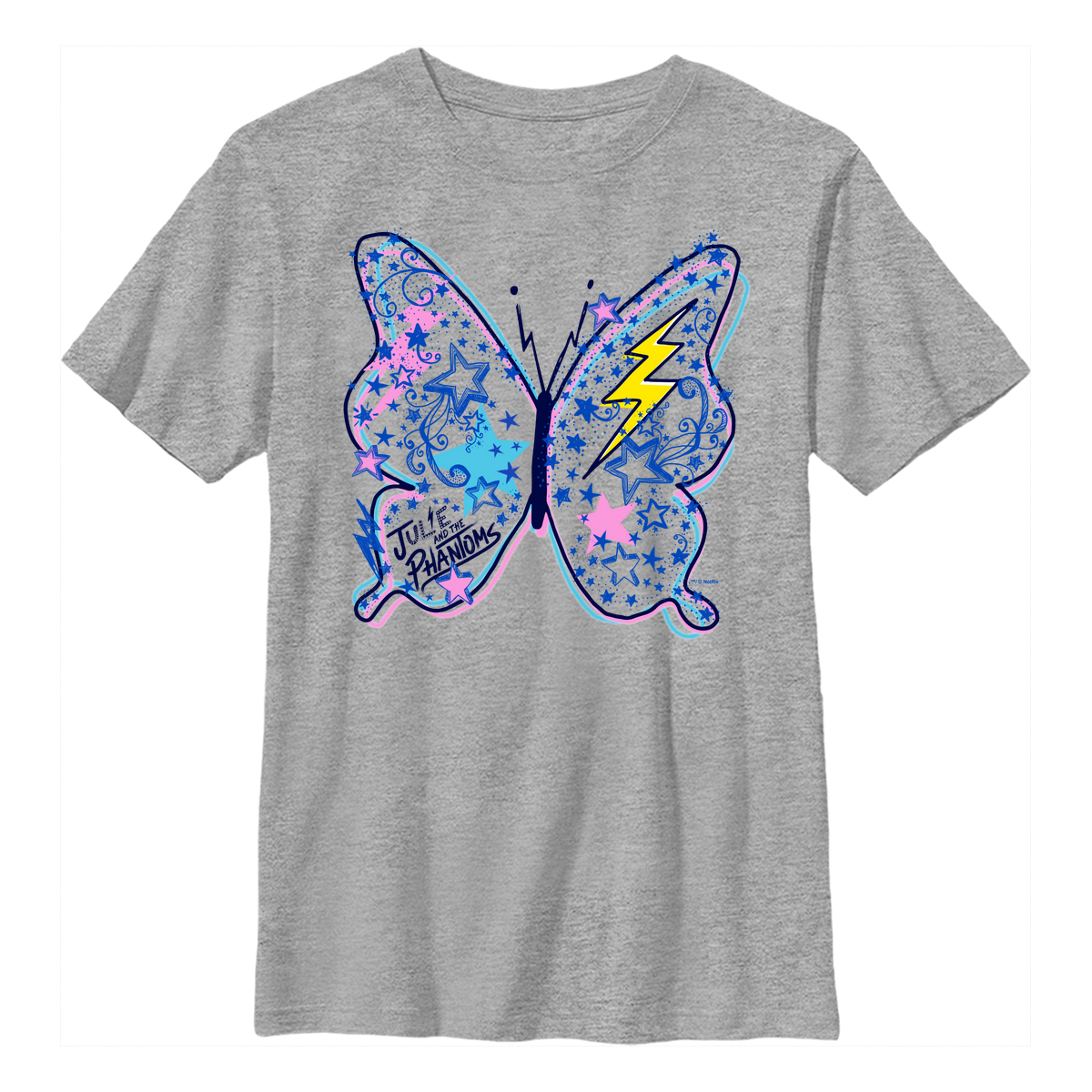 Netflix - Julie And The Phantoms - Butterfly doodle - Enfant T-shirt