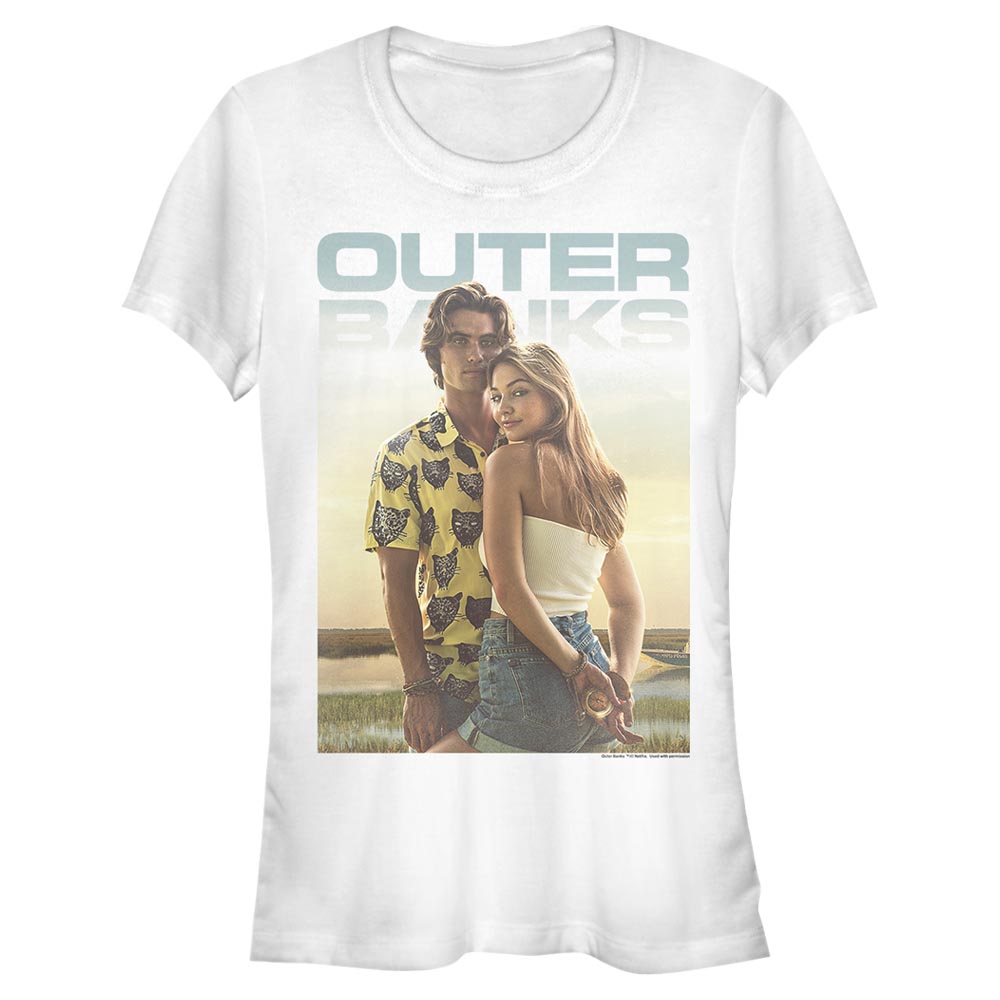 Netflix - Outer Banks - John B & Sarah Poster Couple - Femme T-shirt