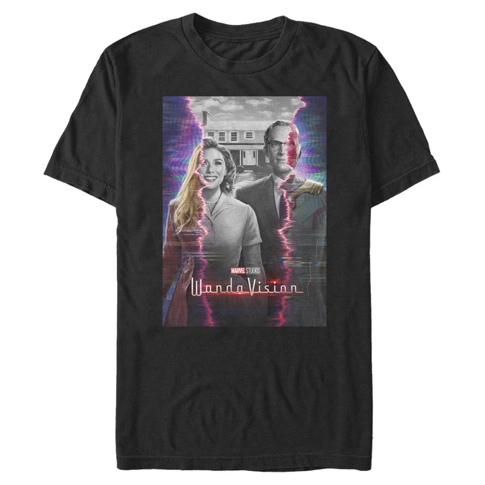 Marvel - WandaVision - La Sorcière rouge & Vision Teaser Poster - Homme T-shirt