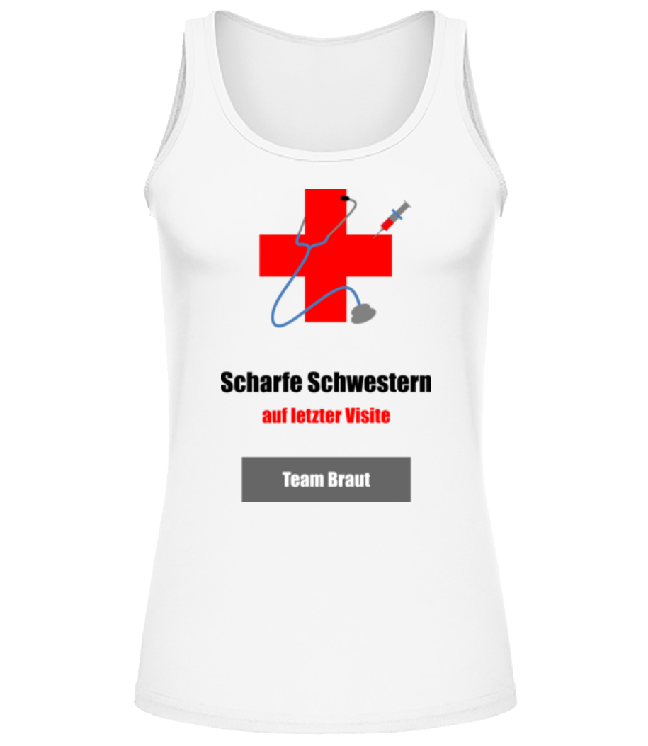 Scharfe Schwestern Team Braut · Frauen Tank Top