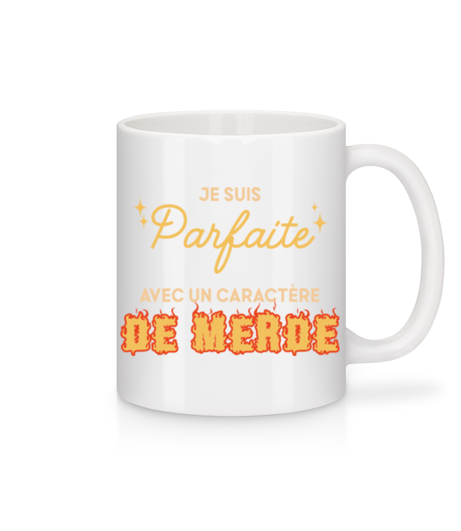 Je Suis Parfaite · Mug en céramique blanc