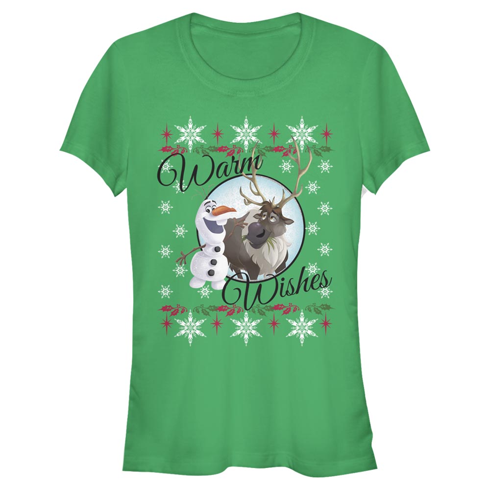 Disney - La Reine des neiges - Olaf & Sven Winter Wishes - Christmas - Femme T-shirt