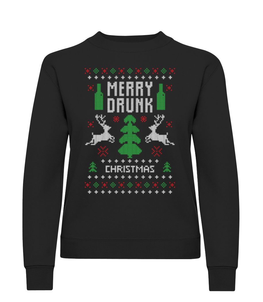 Merry Drunk Christmas · Sweatshirt Femme
