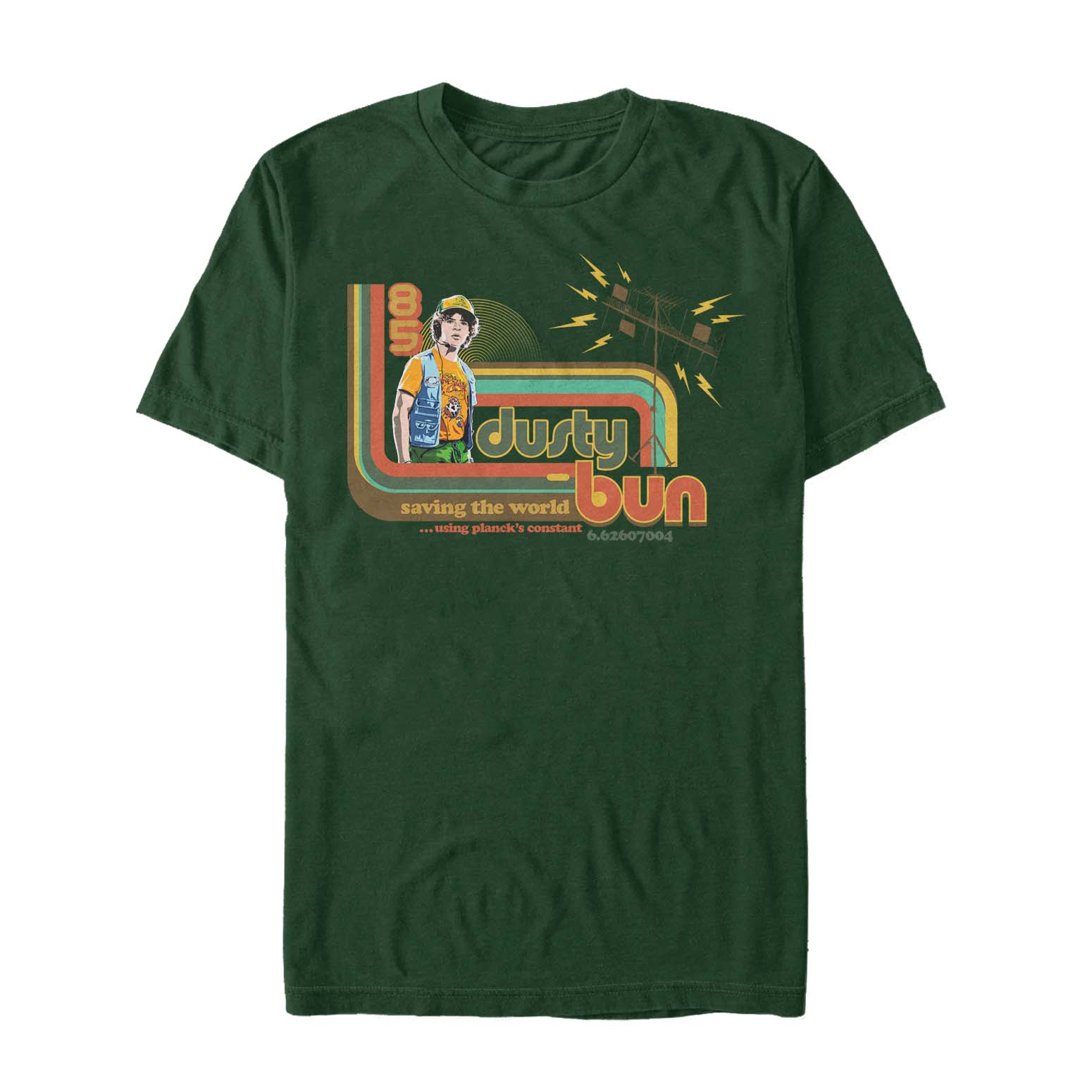Netflix - Stranger Things - Dustin Dusty Bun - Homme T-shirt