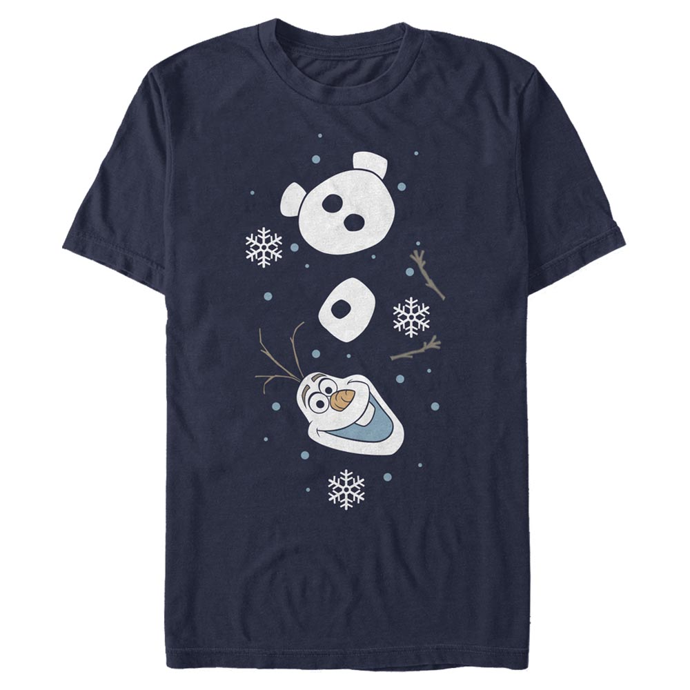 Disney - La Reine des neiges - Olaf Olaf Xmas Sleeve - Homme T-shirt