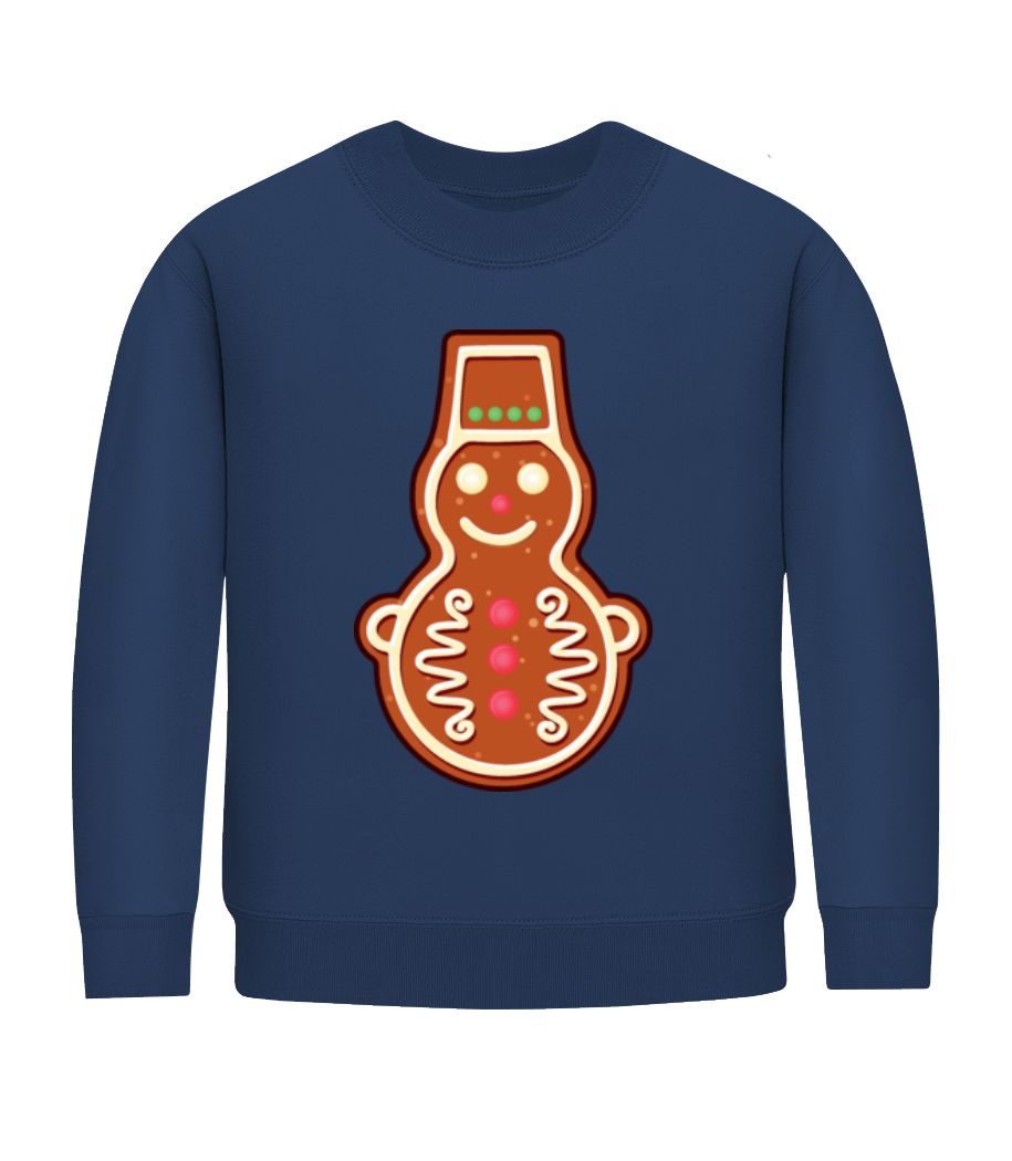 Bonhomme De Neige En Pain D'Épic · Sweatshirt Enfant
