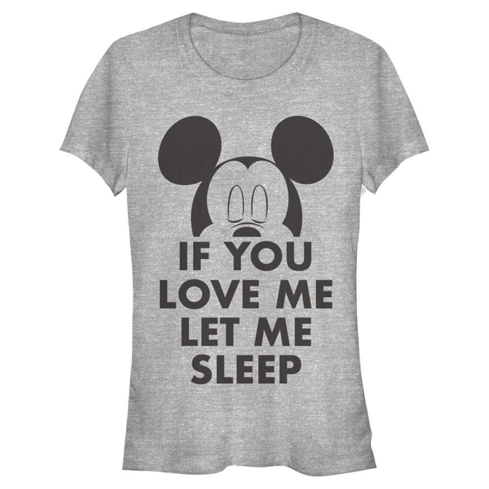 Disney - Mickey Mouse - Mickey Mouse Let Me Sleep - Femme T-shirt