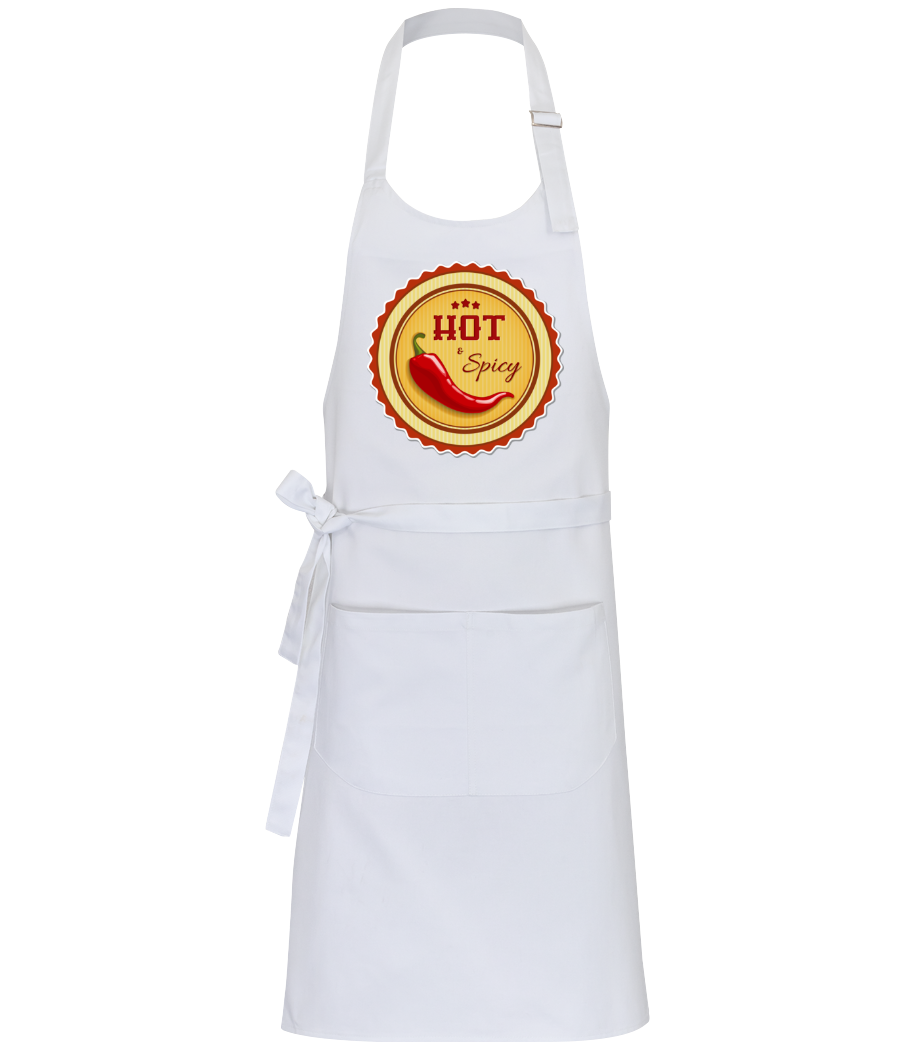 Hot & Spicy Sign · Tablier professionnel