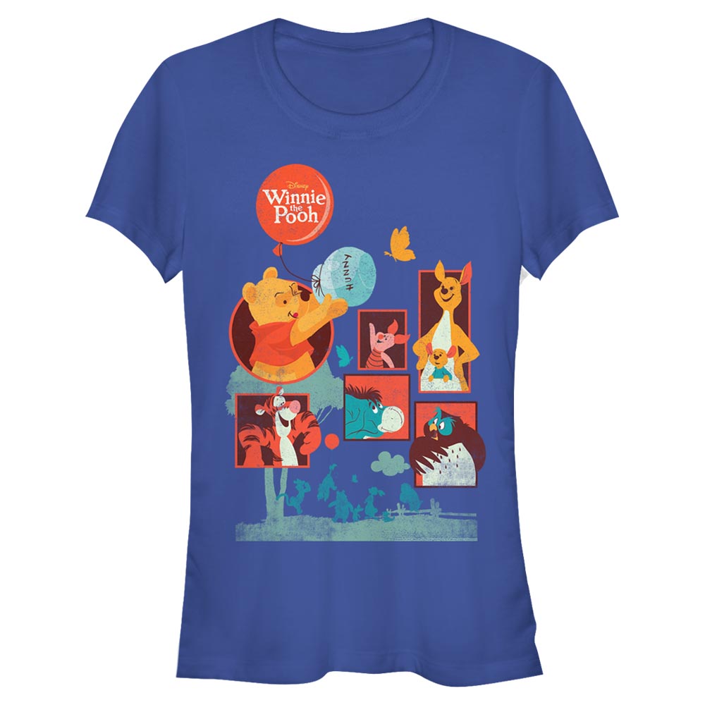 Disney - Winnie l'ourson - Photo de groupe Pooh and Friends - Femme T-shirt