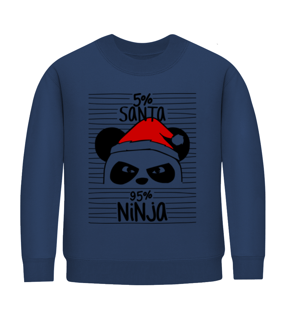 Santa Ninja Panda · Sweatshirt Enfant