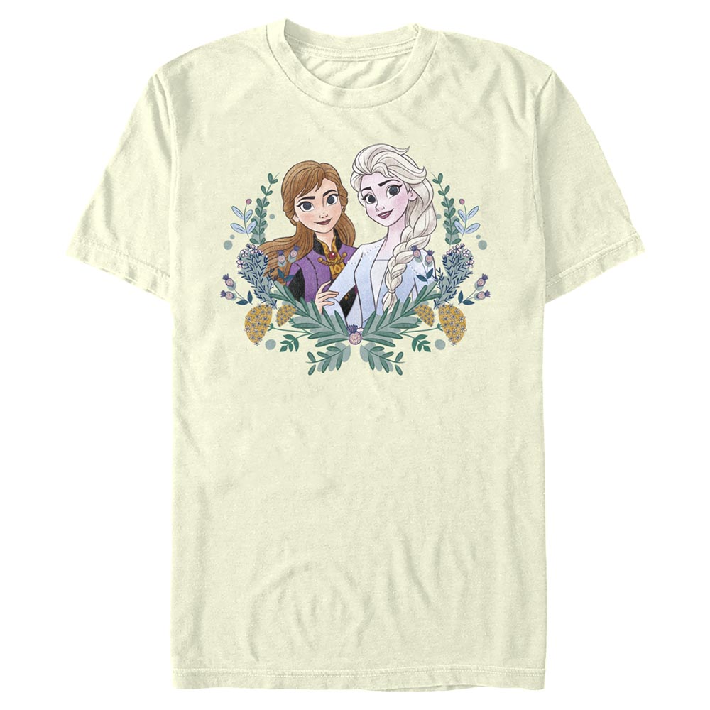 Disney - La Reine des neiges - Elsa & Anna Frozen Wreath - Homme T-shirt