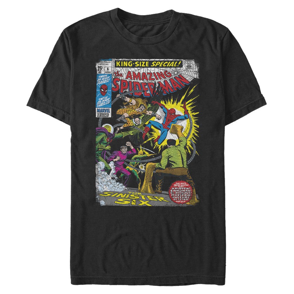 Marvel - Spider-Man - Spider-Man Sinister 6 Comic - Homme T-shirt
