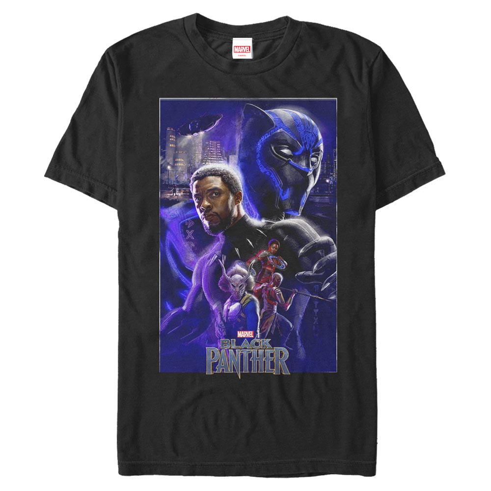 Marvel - Photo de groupe Panther Light - Homme T-shirt