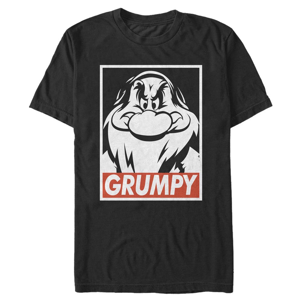 Disney - Blanche-Neige et les Sept Nains - Grincheux Grumps - Homme T-shirt