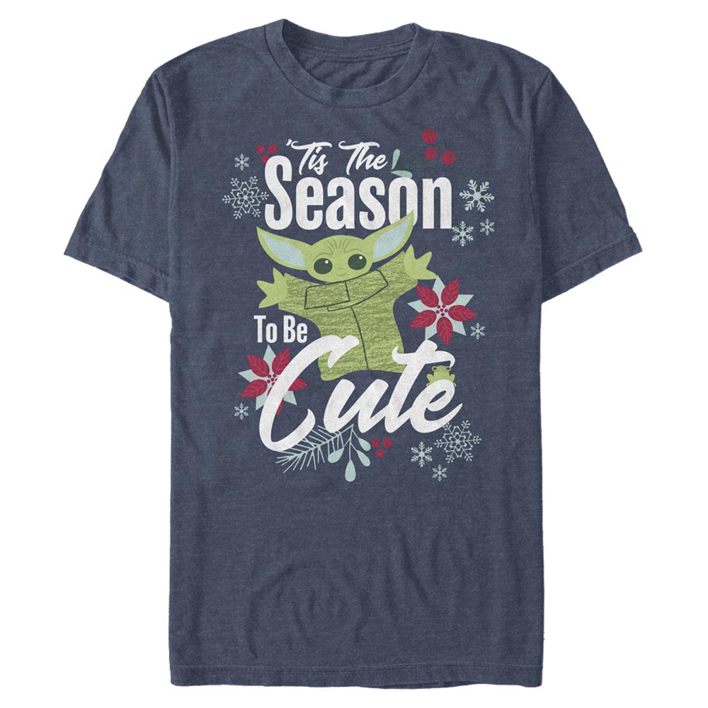 Star Wars - The Mandalorian - L'Enfant Cute Season - Christmas - Homme T-shirt