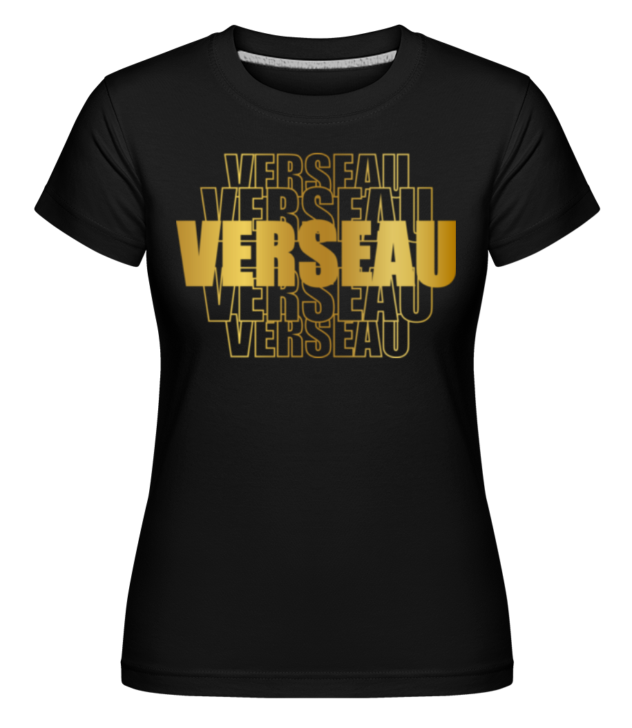 Écriture Doré Astrologique Verseau ·  T-shirt Shirtinator femme