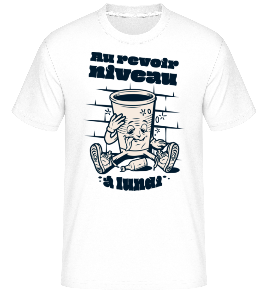Au Revoir Niveau ·  T-Shirt Shirtinator homme