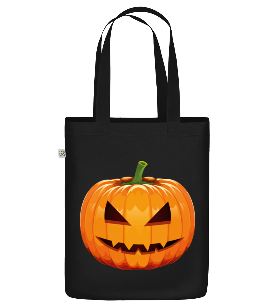 Citrouille Grimaçante · Sac en toile bio