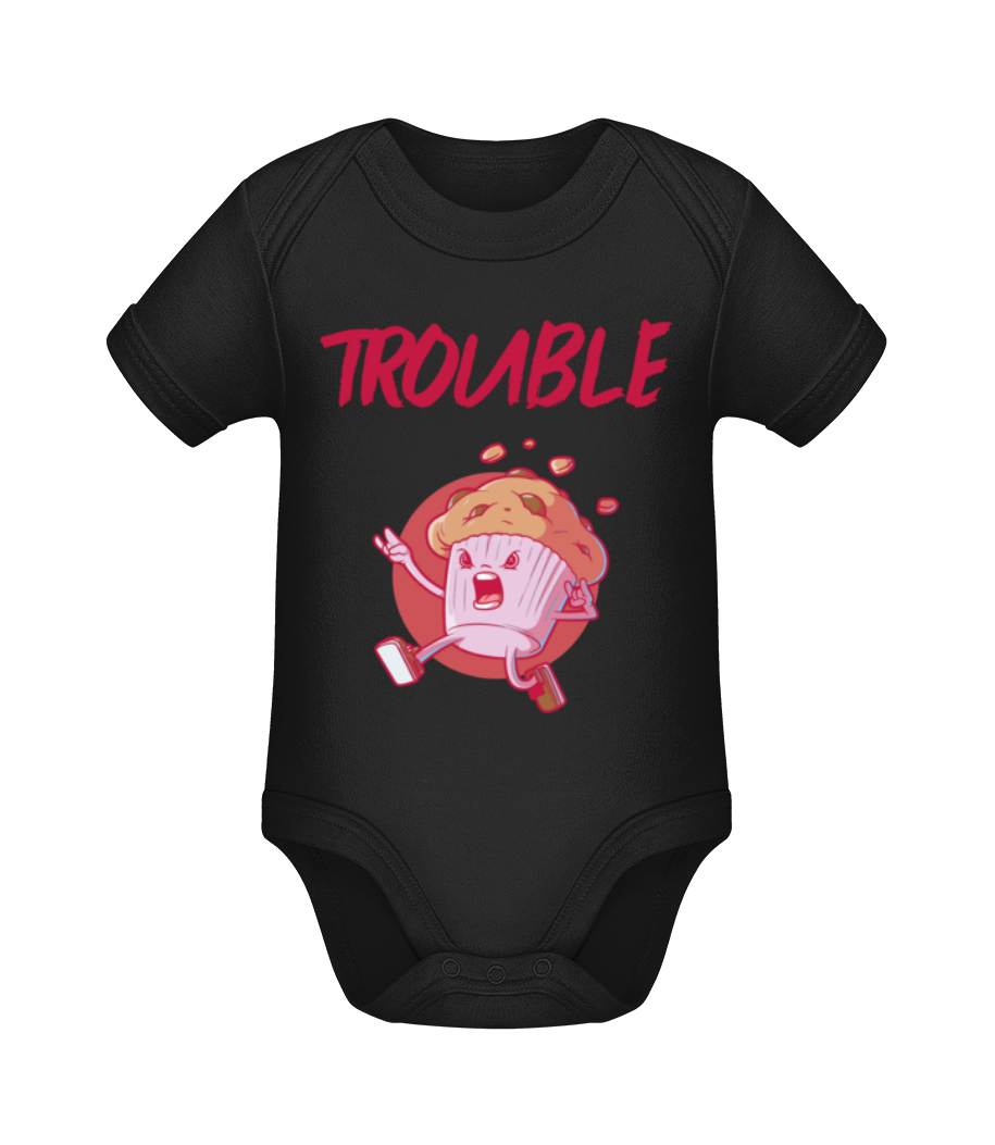 Trouble · Body manches courtes bio