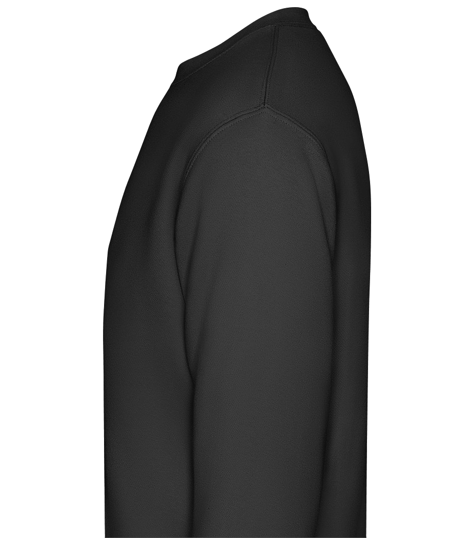 Aperçu: Super Papi - Sweat-shirt classique avec manches set-in - Noir - Links
