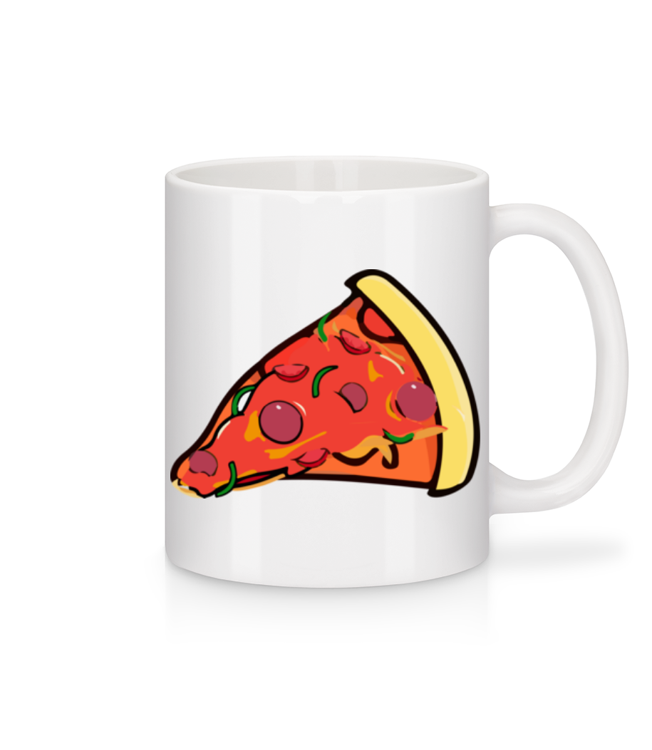 Pizza Slice · Mug en céramique blanc