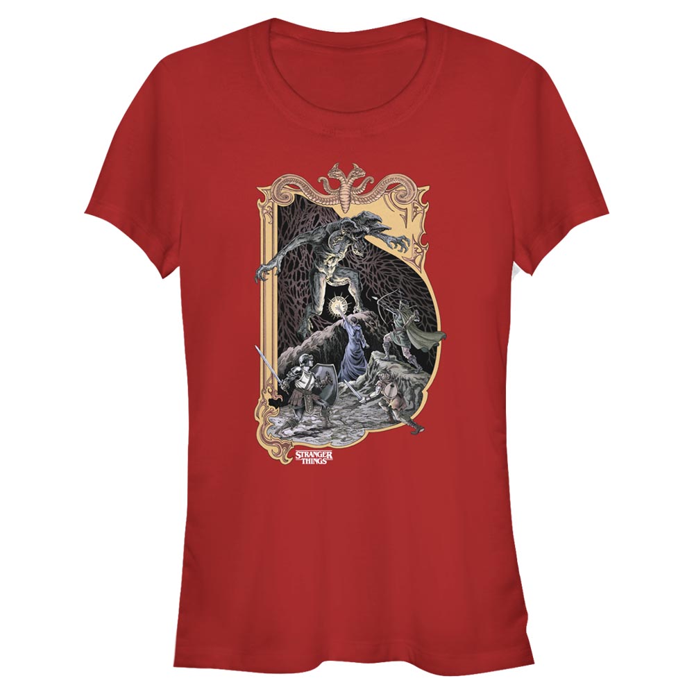 Netflix - Stranger Things - Photo de groupe Stranger DnD - Femme T-shirt