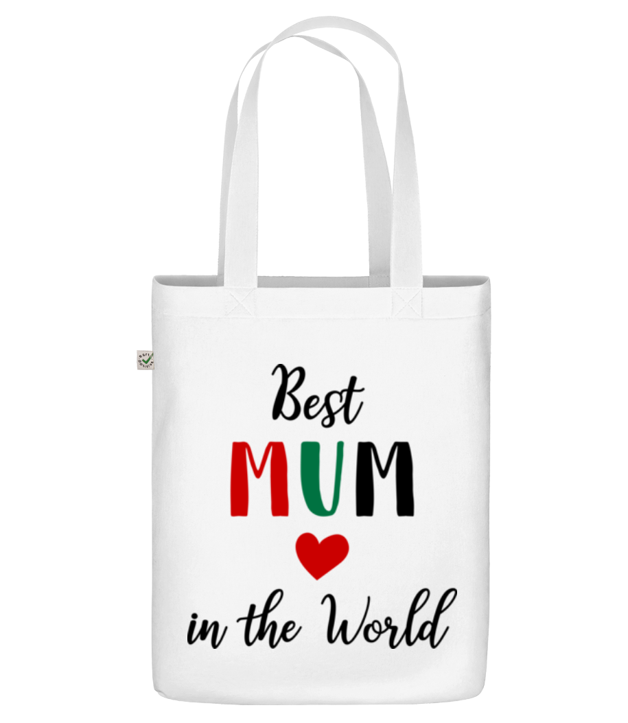 Best Mum In The World · Sac en toile bio