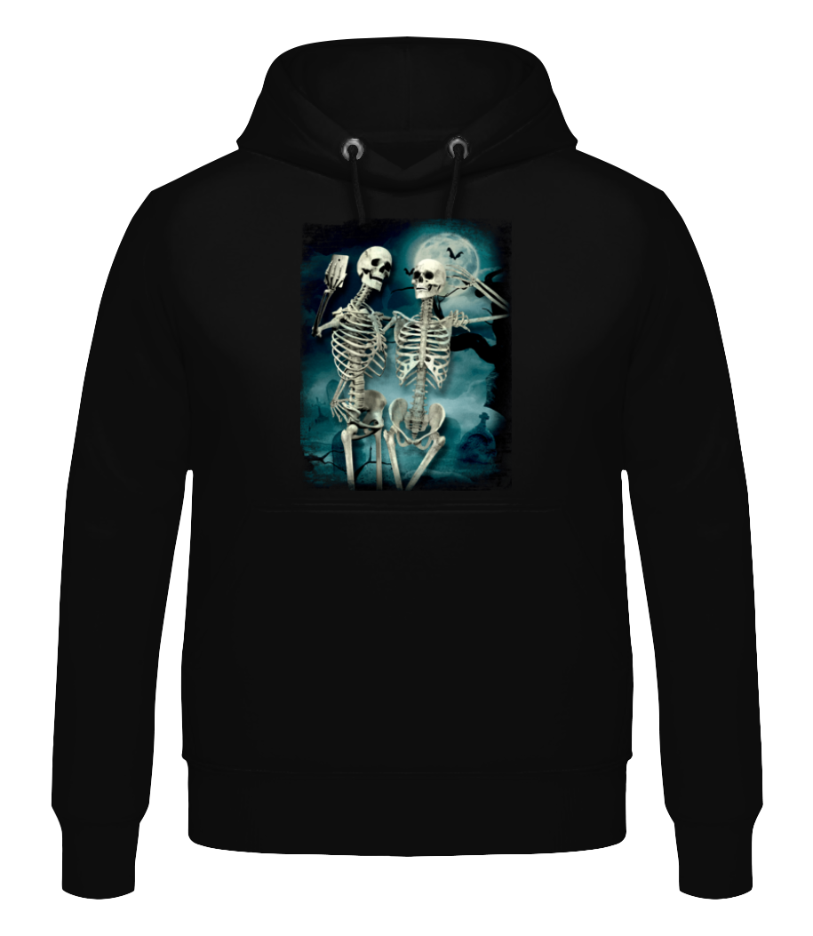 Selfie De Squelette · Sweat à capuche Homme