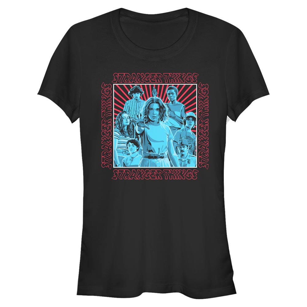 Netflix - Stranger Things - Photo de groupe - Femme T-shirt