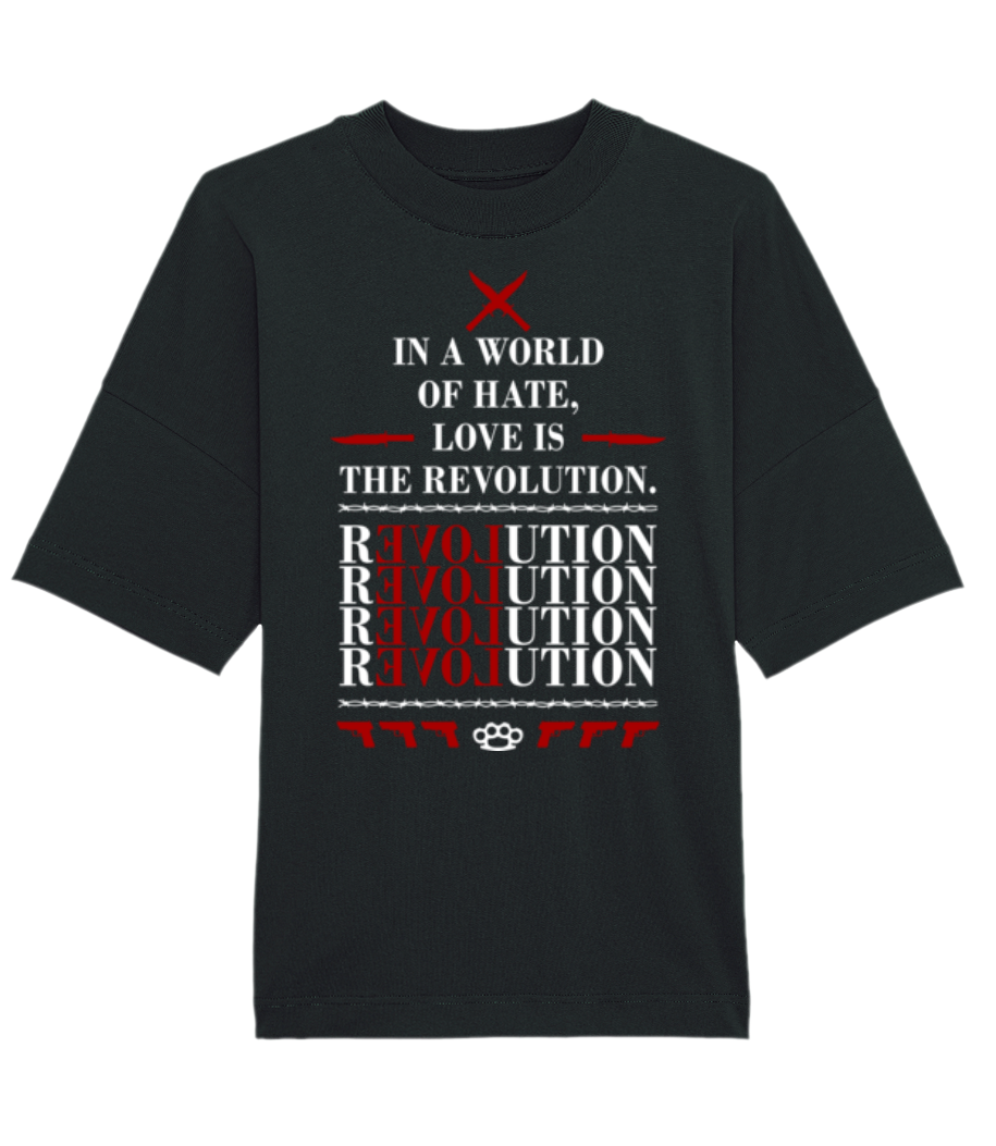 Love Is The Revolution · T-shirt Bio unisexe Stanley Stella extra large