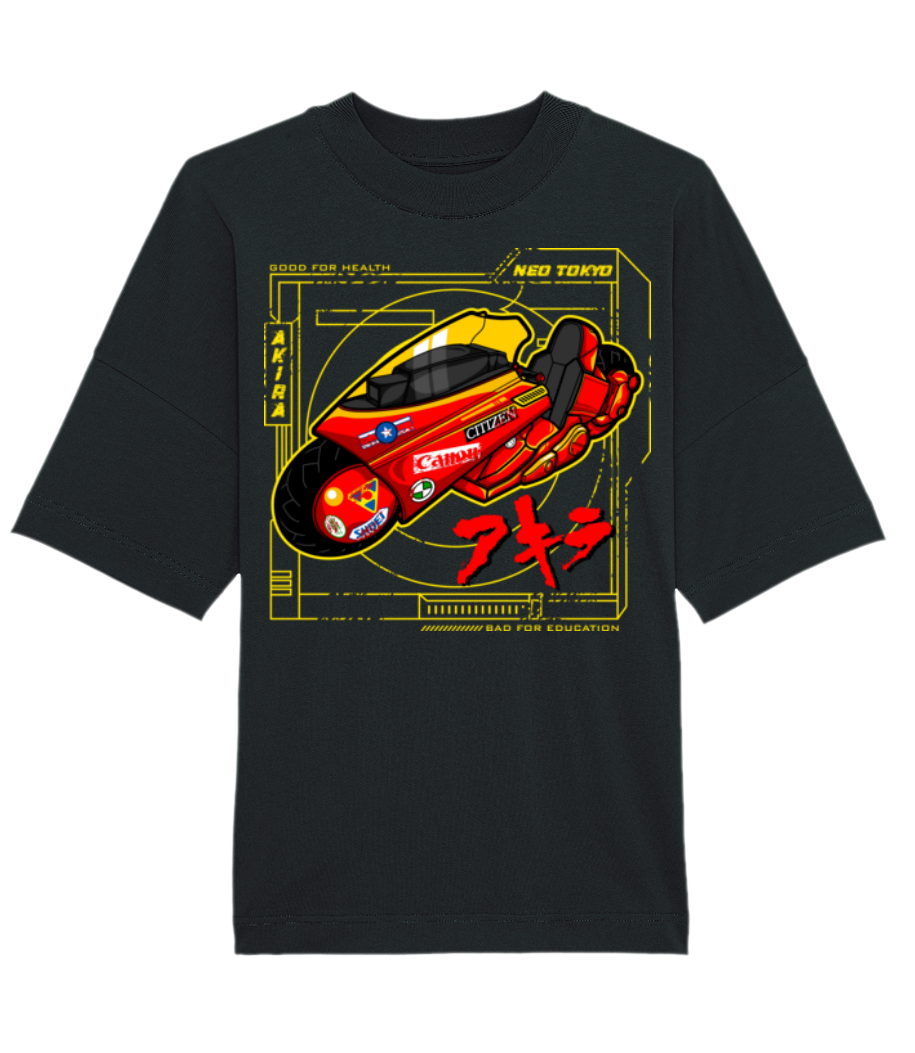 Neo Tokyo Bike - T-shirt Bio unisexe Stanley Stella extra large - Noir - Devant