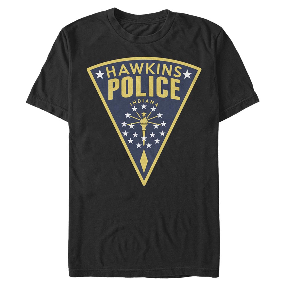 Netflix - Stranger Things - Hawkins Police Seal - Homme T-shirt