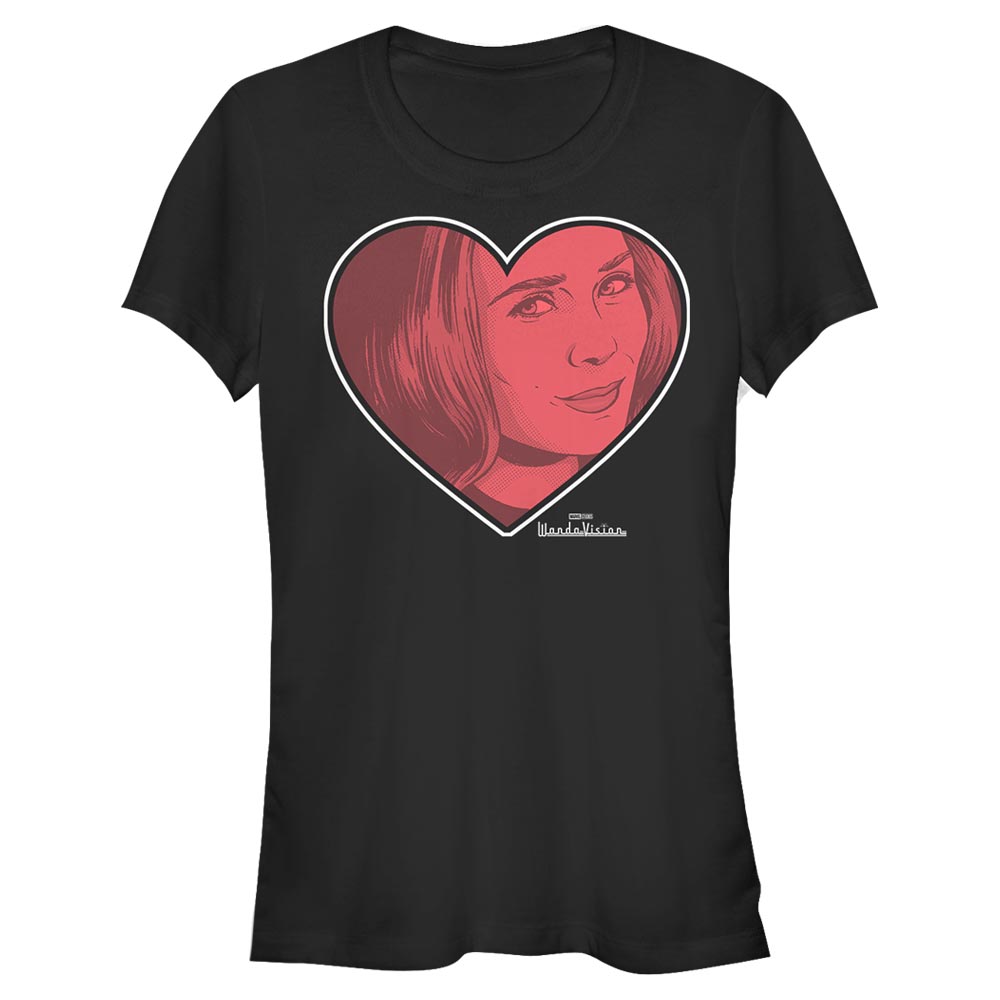 Marvel - WandaVision - La Sorcière rouge Wanda Love - Valentine's Day - Femme T-shirt