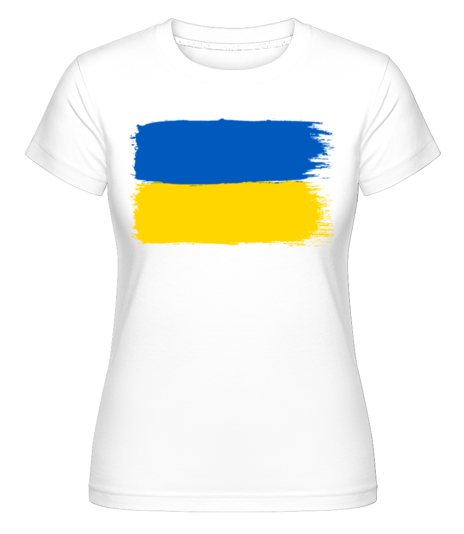 Drapeau Ukraine ·  T-shirt Shirtinator femme