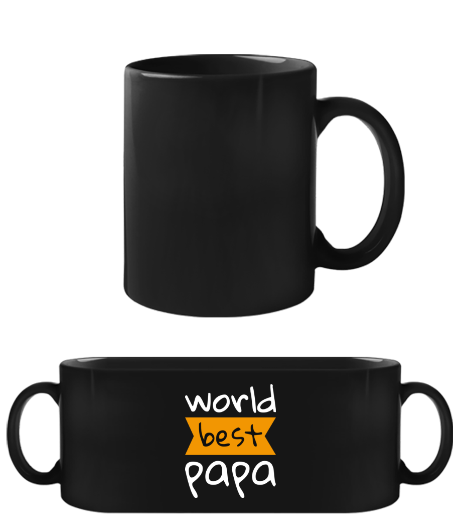World Best Papa · Tasse Noire
