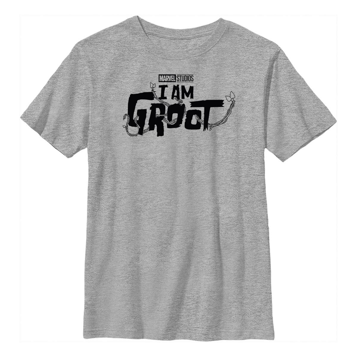 Marvel - I Am Groot - Groot Black Logo - Enfant T-shirt