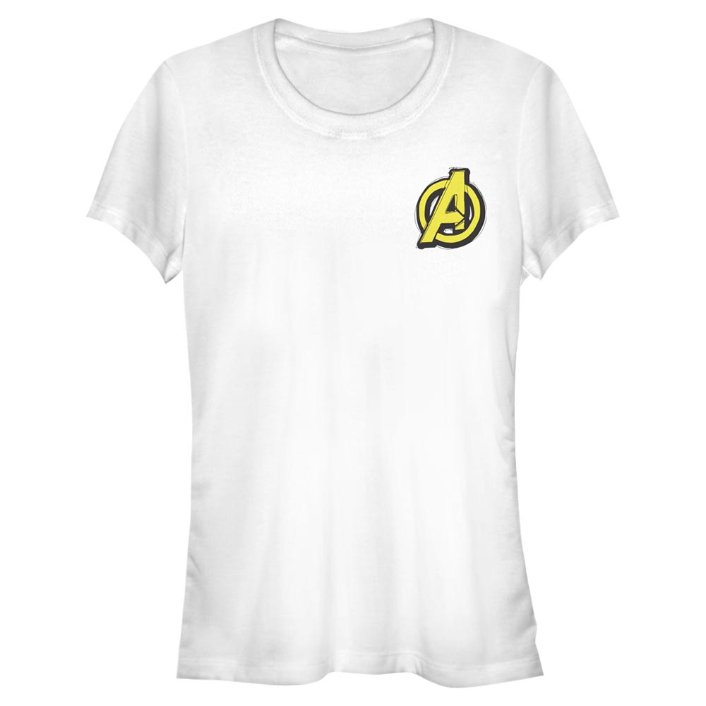Marvel - Avengers - Logo Drawn Avengers - Dámske Tričko