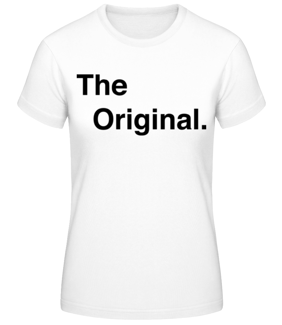The Original - T-shirt standard Femme - Blanc - Devant